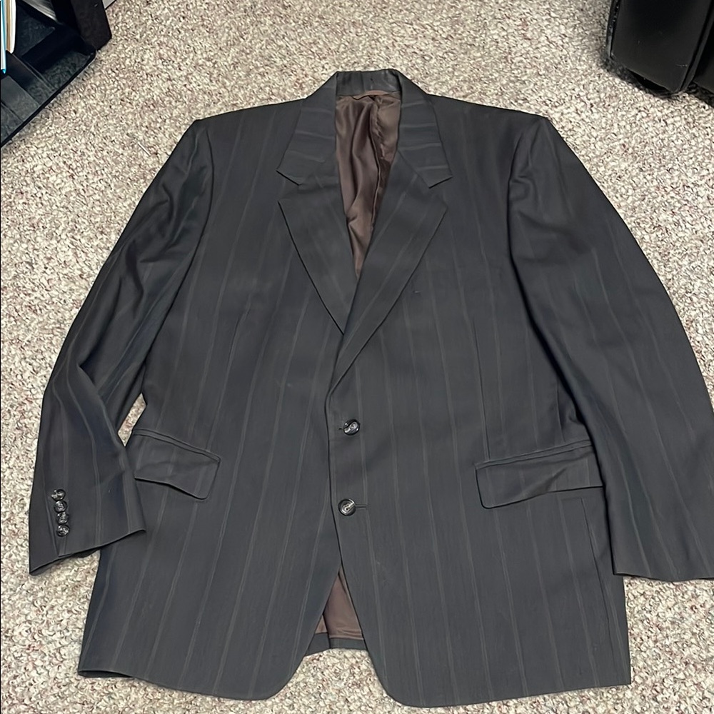 ySL Pinstripe Blazer - authentic